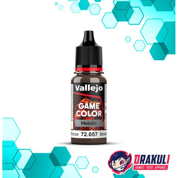 

Promo Vallejo Game Color Paint - Metallic - Bright Bronze 72.057 COD