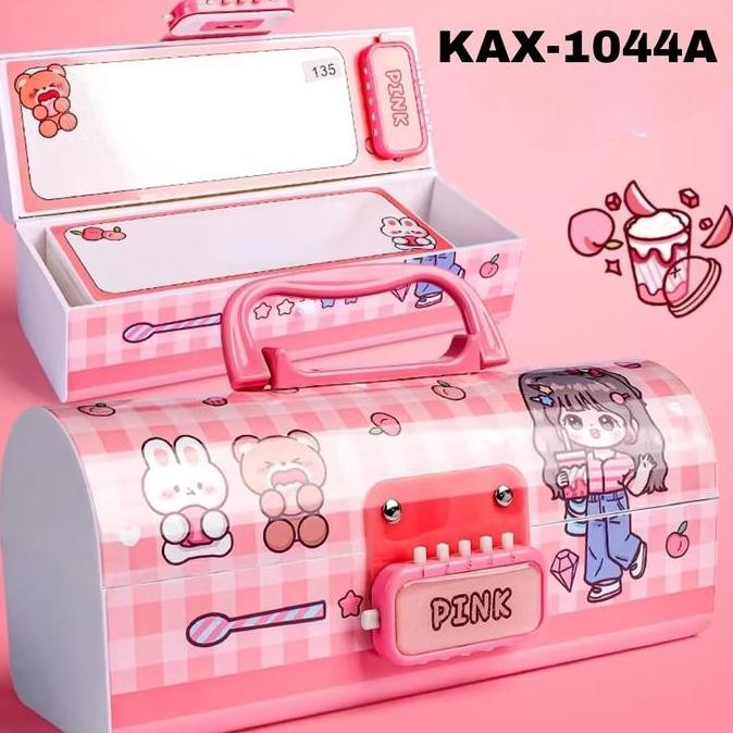 

UF Kotak Pensil Plastik Kode KAX300/Tempat Pensil/Tepak/Pensil Case Stationery H24M