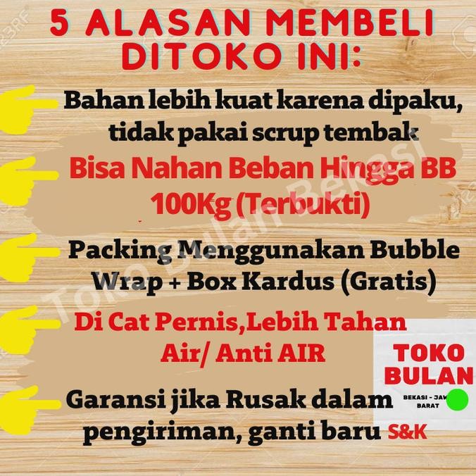 WC TOILET DUDUK KAYU CLOSET WC DUDUK KAYU PORTABLE ALAT BANTU HAMIL