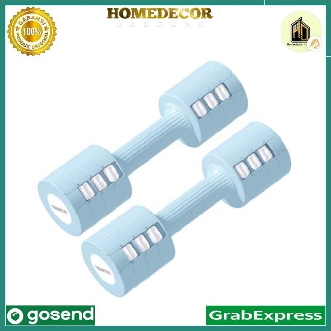Kinetic Set 2 Pcs Adjustable Dumbbell / Adjustable Dumbbell Set 5Kg/Pair Co
