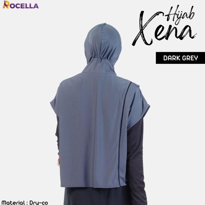 Hijab Sport Syar'i Wanita Muslim Jilbab Olahraga Terusan Menutupi Dada JS