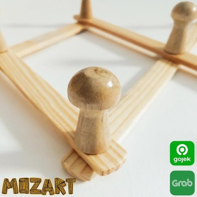 (Good) Gantungan Baju Kayu Lipat / WALL HANGER / HANGER KAYU / STAND HANGER