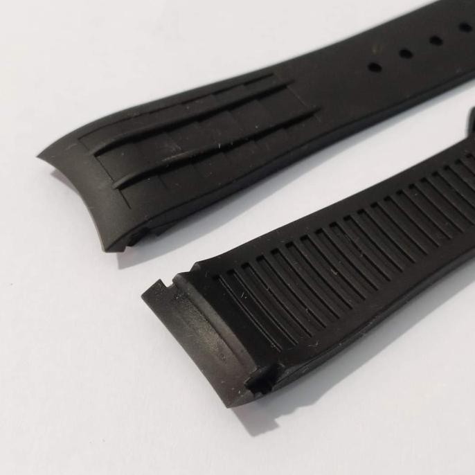 STRAP TALI JAM TANGAN TISSOT 22MM TALIJAM RUBBER KARET 22 MM CURVED murah