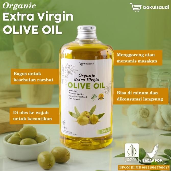 

Minyak Zaitun Extra Virgin Olive Oil Organic Premium Murni Asli 100% murah