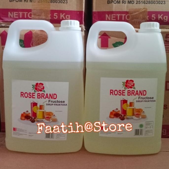 

ROSE BRAND GULA CAIR/SIMPLE SYRUP/FRUKTOSA 5 KG (KHUSUS GRAB/GOJEK) murah