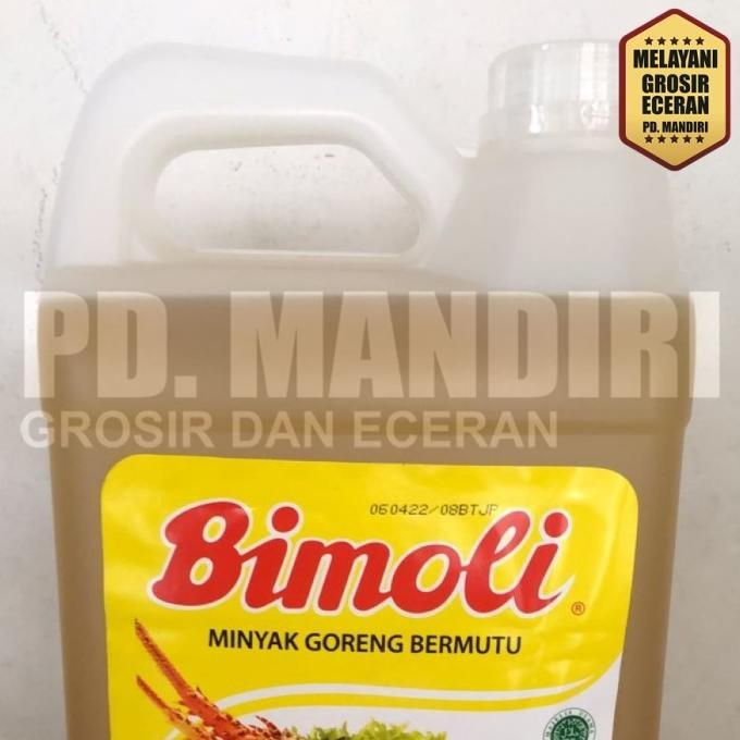 

MINYAK GORENG BIMOLI 5 Liter / 5L / 5Ltr / murah
