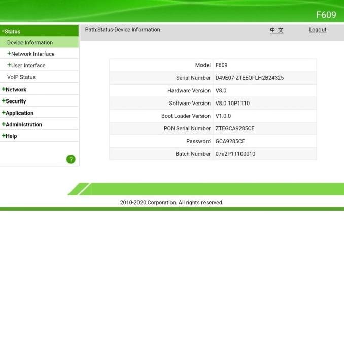 Zte F609 V8 Gpon 5Db Bukan F660 Co