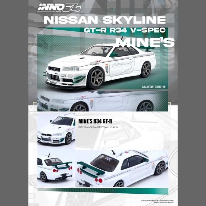 Inno64 Nissan Skyline R34 Mines