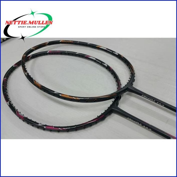 ORIGINAL.. RAKET BADMINTON GOSEN GRAVITAS 2.0R BLUE / ORANGE RACKET