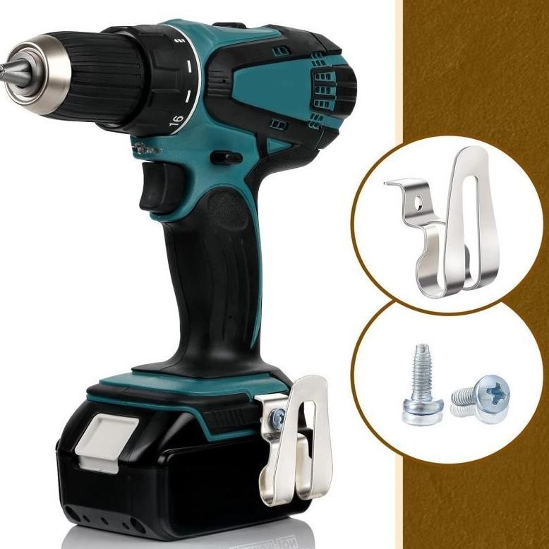 TR21 3pcs Clip Belt Bor Cordless Impact Wrench Belt Clip Bor Belt Clip Impact Hook Cantolan Mesin Bo