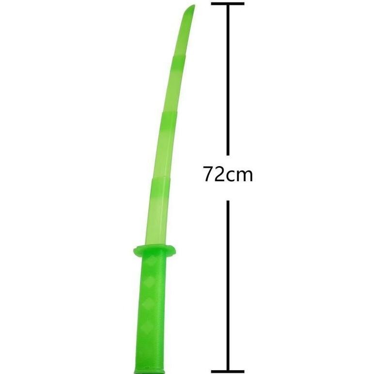rt-342 Mainan Pedang Lipat Panjang Mainan Pedang Pedangan 3D Mainan Fidget Katana Neon Pedangan Fidg