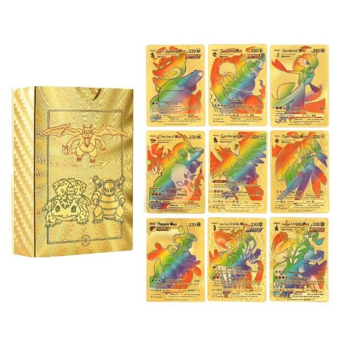 100 pcs Pokemon Trading Card Kartu Pokemon Card Booster Pack box murah