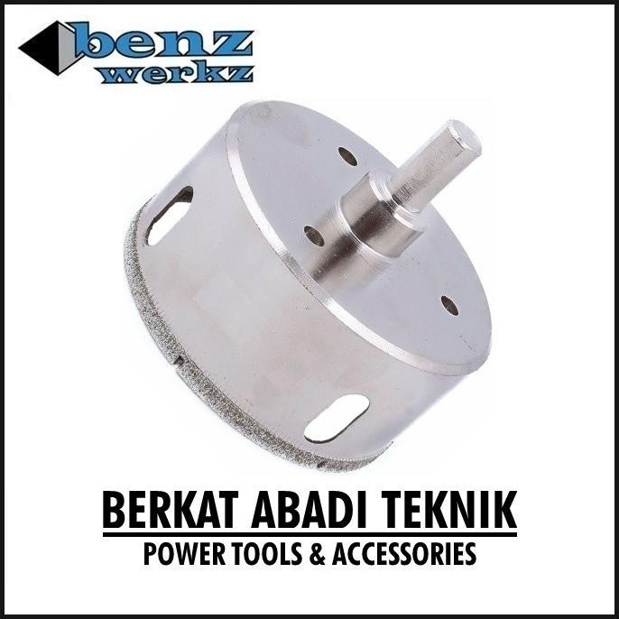 BENZ Diamond Hole Saw 70mm Cutter Mata Bor Kaca Granit Keramik Holesaw murah