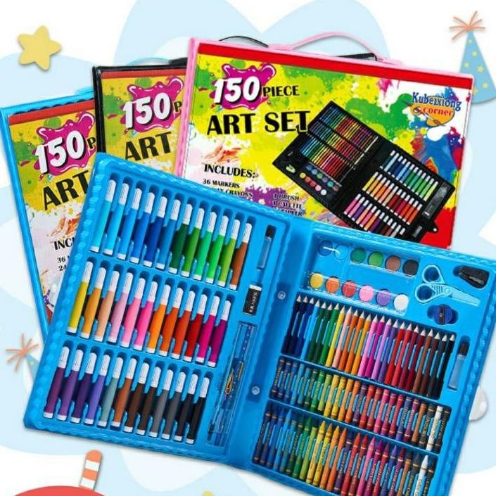 

Promo Meriah CRAYON SET ISI 68 PCS 86 pc / SET ALAT MELUKIS MENGGAMBAR ANAK / SET PENSIL WARNA ANAK Premium