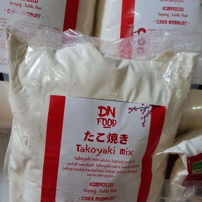 

(Good) tepung takoyaki halal dnfood kemasan 2500gr