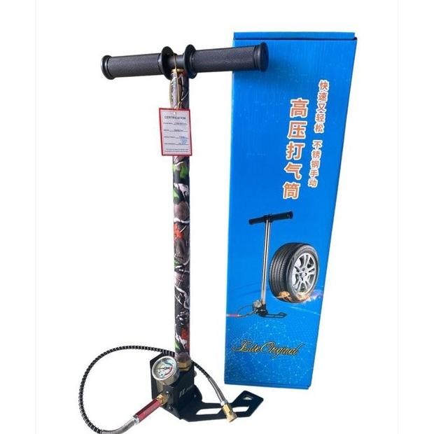 Pompa Pcp Rv Pump Motif Camo. Kaki Lipat 6000Psi Bonus Mini Kupler New Stok