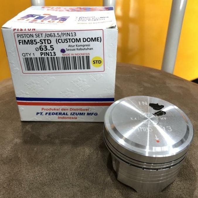 Piston Mentah FIM Yamaha JupiterZ NewJupiterZ VegaR VegaZR Pin13 FIM85