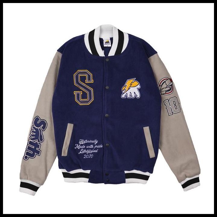 Terlaris House Of Smith Varsity Jacket New Chamsity #9 - Jaket Varsity Pria Good Quality