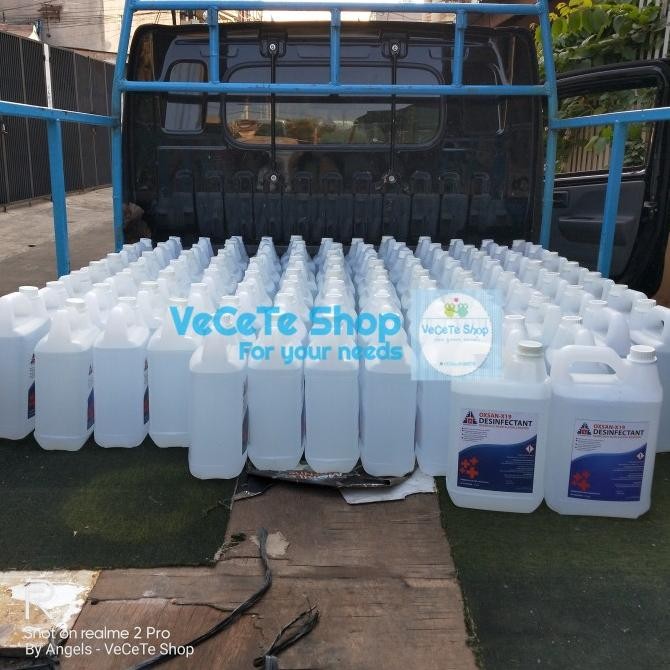 Biang / Concentrate Disinfektan / Desinfectant Oxsan - X19 5 Liter