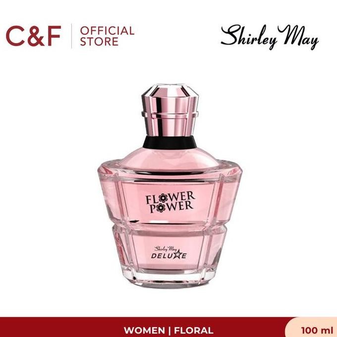 Jual Murah Shirley May Deluxe Flower Power Edt 100 Ml - Perfume / Parfum Wanita Terlaris..