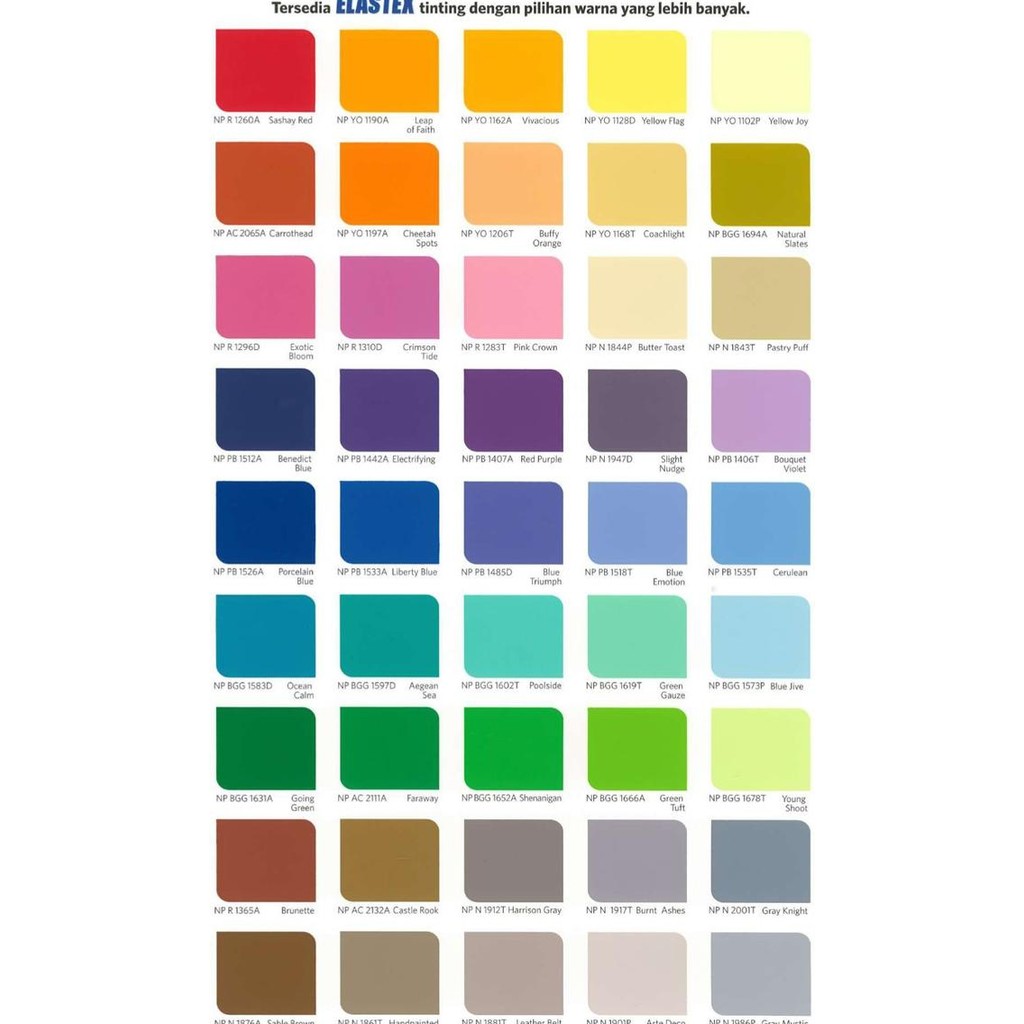 Nippon Elastex Aquaproof Cat Tembok Anti Bocor Waterproof 1 PAIL 20 KG DS10