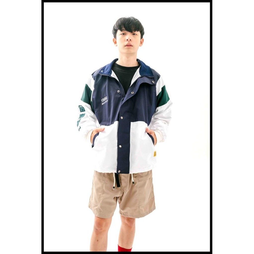 Terlaris Japan Oversize Vintage Jacket / Jaket Colorblock Jepang Windbreaker Good Quality