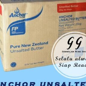 

Anchor Uned Butter 1 G Mentega Tawar Pure New Zealand Un Ed