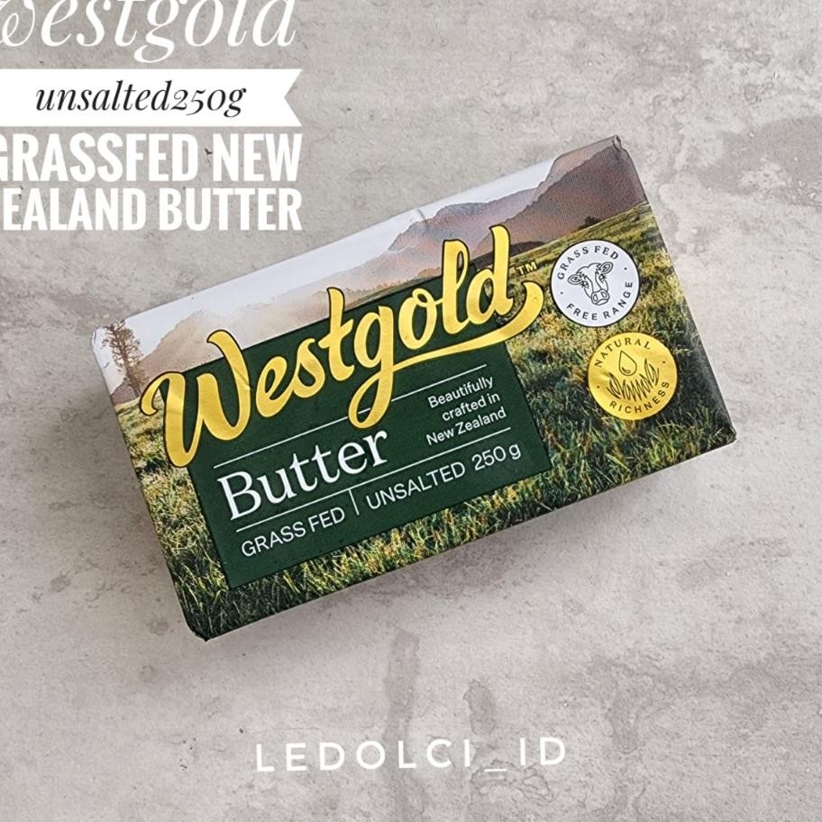 

Wetgold New Zealand Unedtawar Butter Mentega Grafed 250 Gram