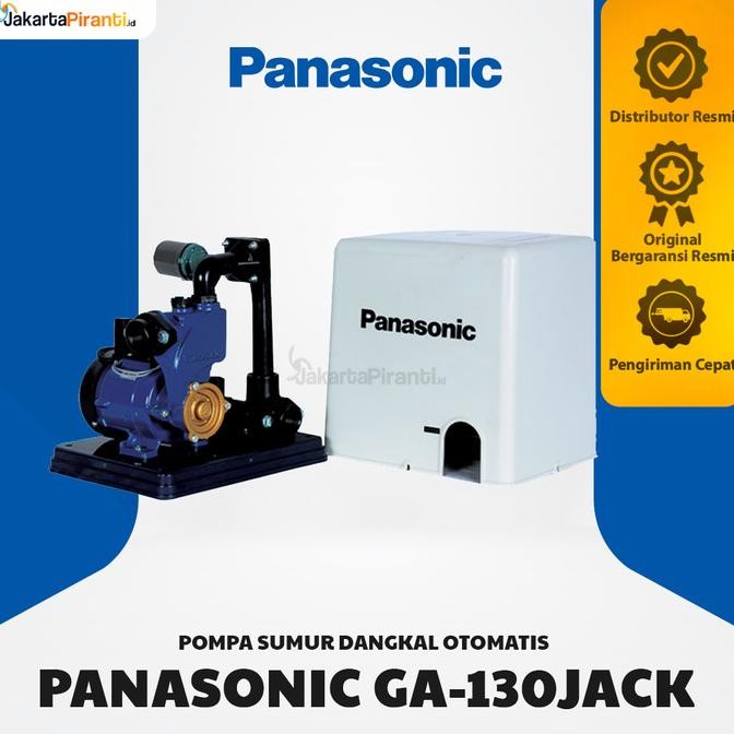 Mesin Pompa Air Sumur Dangkal Panasonic Ga 130 Jack