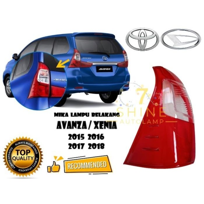 Mika Stoplamp Avanza Xenia 2014 2015 2016 2017 2018 Original Dan Terpercaya