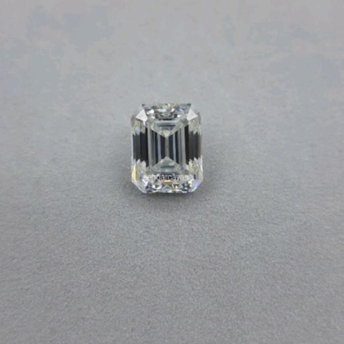 Batu Permata Moissanite 1 Carat - 5 Carat Emerald / Radiant/Tabur Original Dan Terpercaya