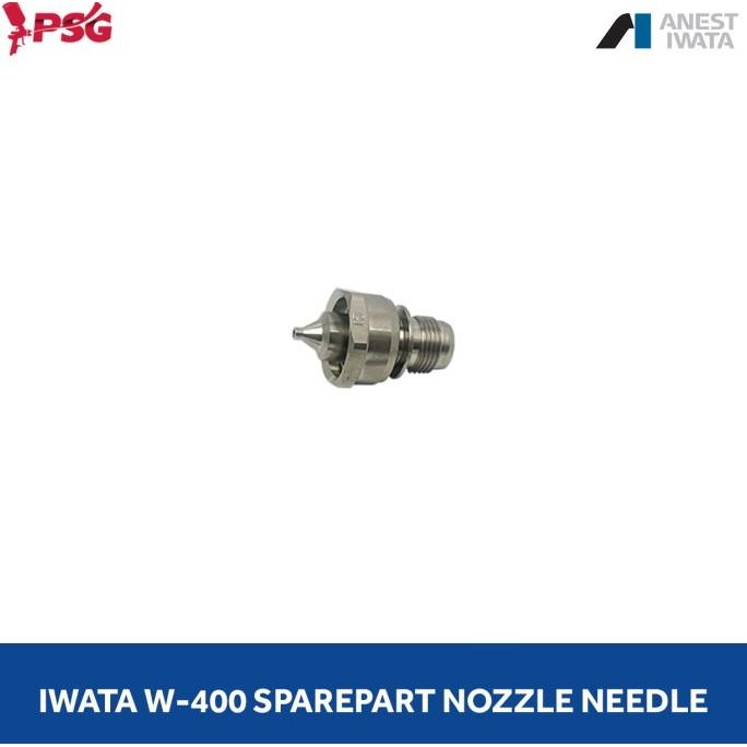Iwata W-400 Sparepart: Nozzle + Needle Set New Stok