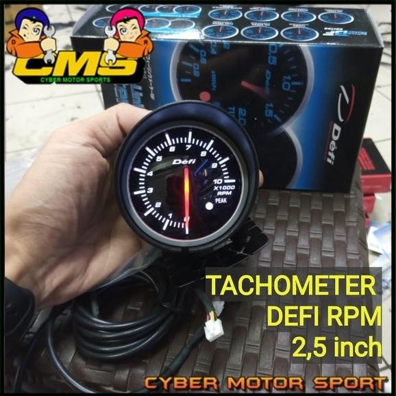 Promo Tachometer Defi Bf Indikator Rpm . Defi Bf Rpm Meter . Indikator