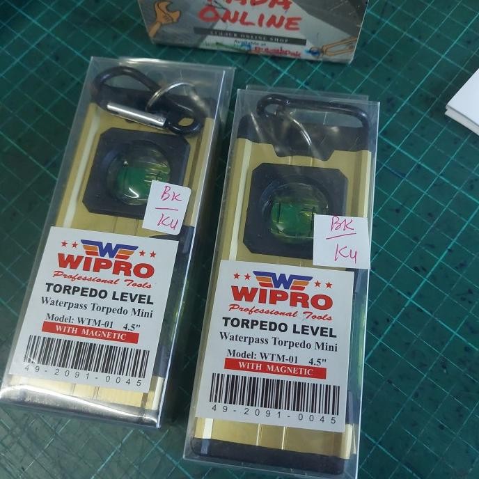 Sale Waterpass Magnet Mini Saku Wipro 4.5 Inch