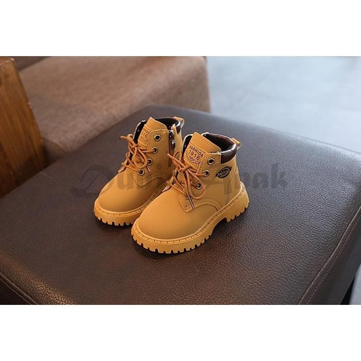 [Free Box] Sepatu Boots Kulit Anak Keren / Sepatu Boot Anak Laki Laki / Sepatu Boots Kulit Anak Laki
