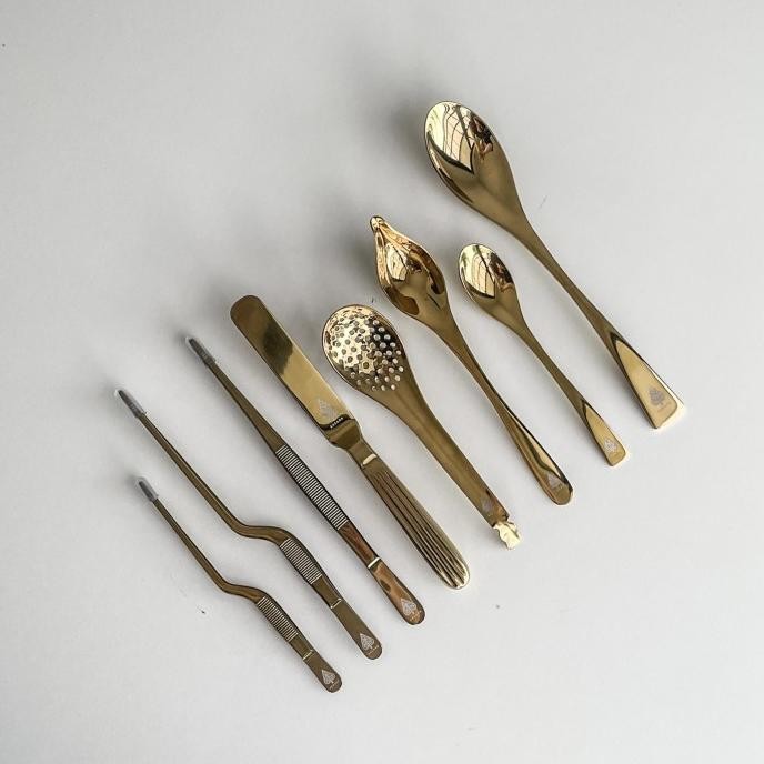 Aksara Plating Set Gold / 8 Item Tools / Plating Tools