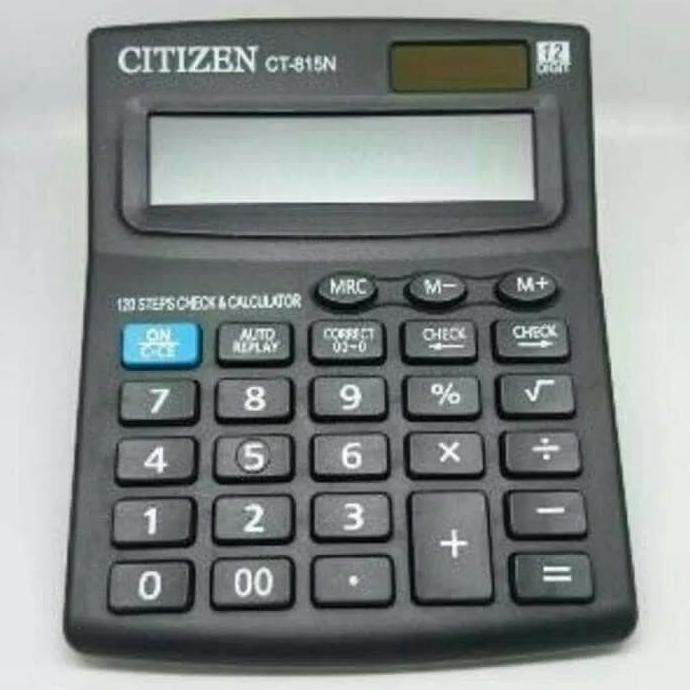 

PL30 Kalkulator CT-815N CHECK & CORRECT / Calculator CT815N 12Digit Cek Ulang Premium