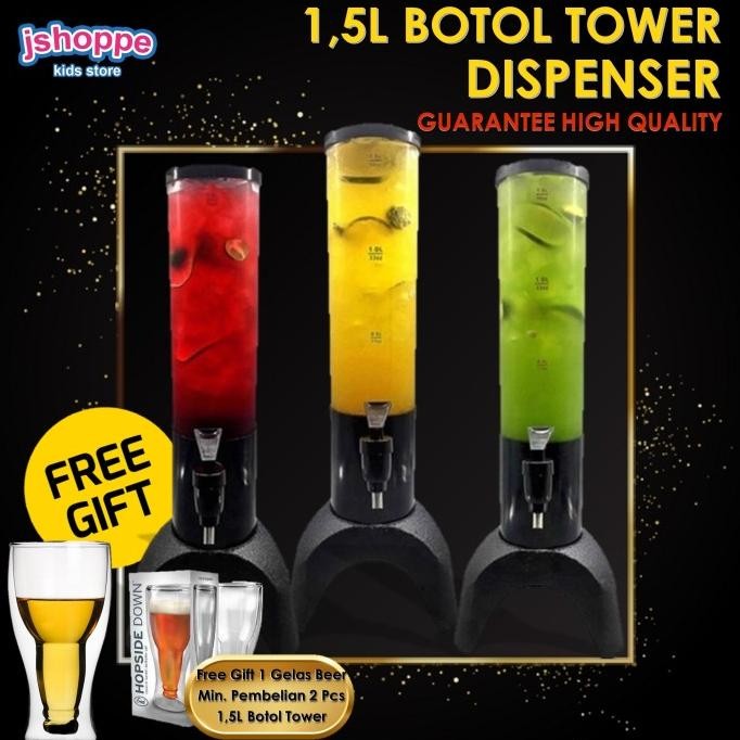 1,5 Liter Beer Tower / Tower Drink / Minuman Tower