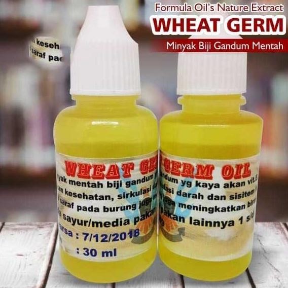 GA24 WGO DEWA SUPLEMEN DOPING VITAMIN TERNAK SEMUA BURUNG WHEAT GERM OIL MINYAK GANDUM MENTAH UNTUK 