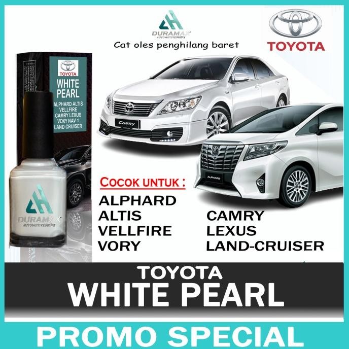 TOYOTA WHITE PEARL CAT OLES PUTIH MUTIARA CAMRY ALPHARD VOXY VELLFIRE PROMO