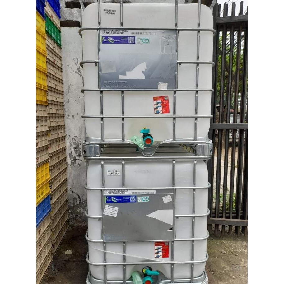 Terjangkau Ibc Tank Schutz 1000Liter Toren Air Kempu 1000L
