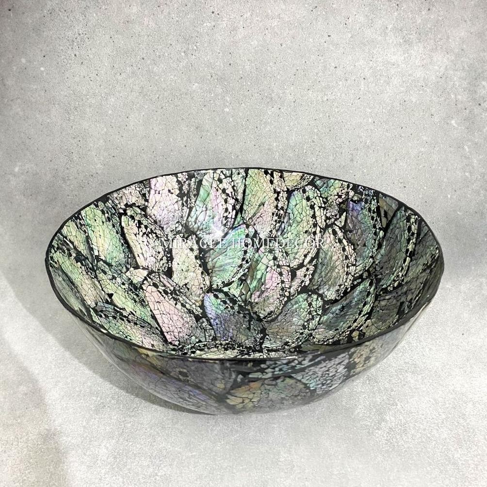 Miracle Homedecor - Koleksi Piring Kerang Abalone/Mangkok Kerang Abalone/Tempat Side dish Kerang Aba