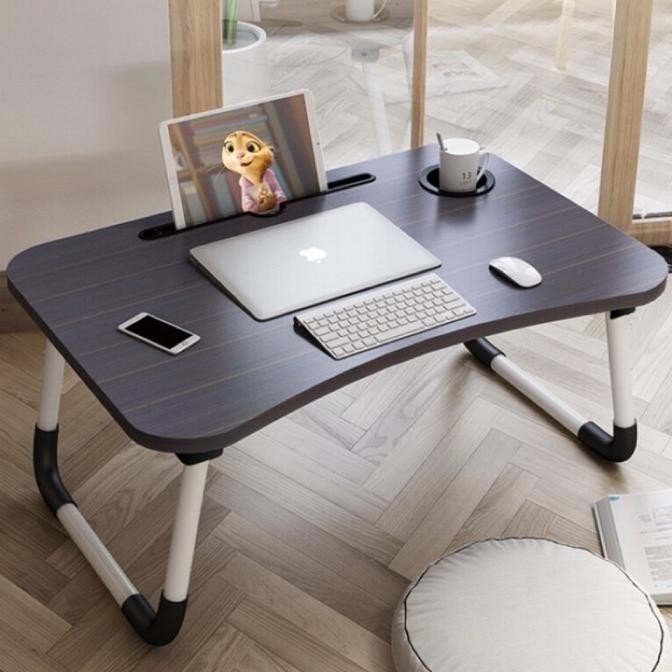 Meja Lipat Meja Laptop Meja Belajar Portabel With Holder Gsf 1087 Co