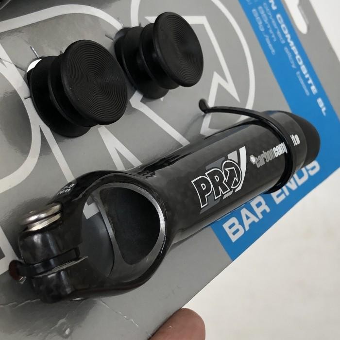 Tanduk Bar End Stang Sepeda Carbon Composite Sl Pro Shimano Hitam Original Dan Terpercaya