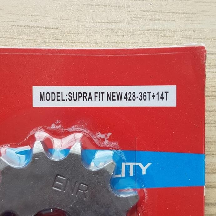 Gear Depan Belakang Gearset Motor Supra Fit Gear Paket