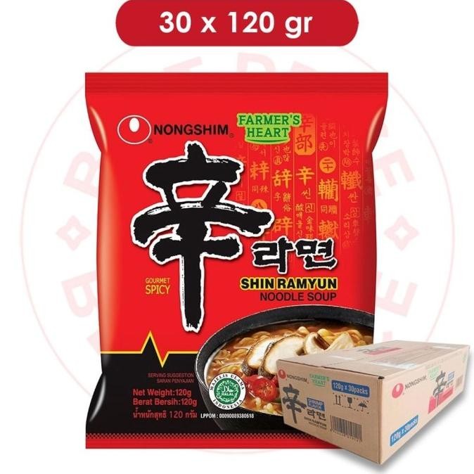 

Terbaru! Ybu [Grosir] Nongshim - Shin Ramyun Spicy Gourmet Mushroom - 1 Karton