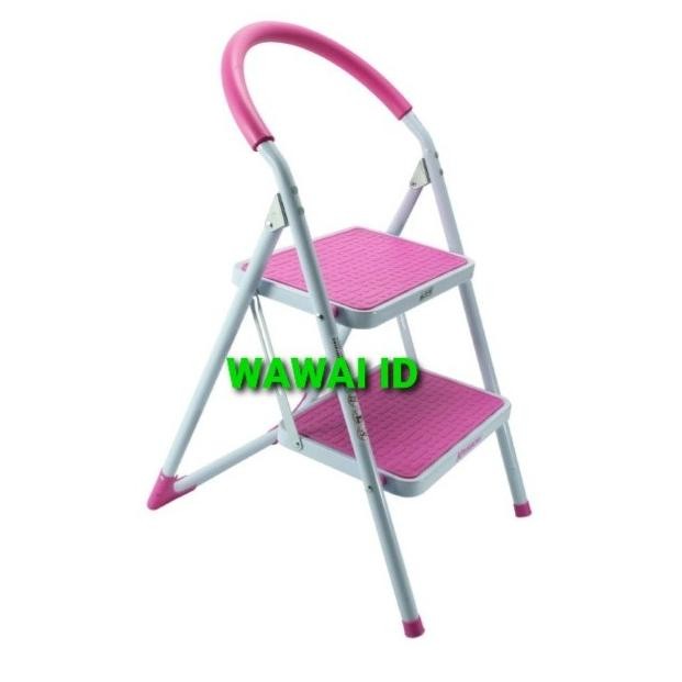 Tangga Lipat Krisbow 2 Step Dengan Pijakan Besi 2step Anak Tangga ORI