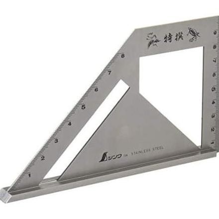 

Terbaru! Penggaris Busur Siku 62081 Shinwa Mitre Square 163 X 15 X 5 Standard