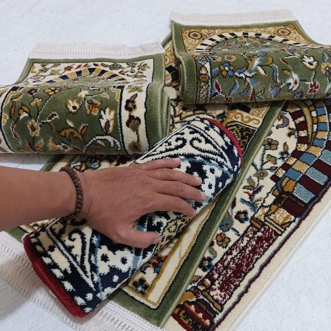 Sale Sajadah Nada Rawdah Kiswa Mini ( 35 X 60 )/Sajadah Madinah Mini/Sajadah Saudi