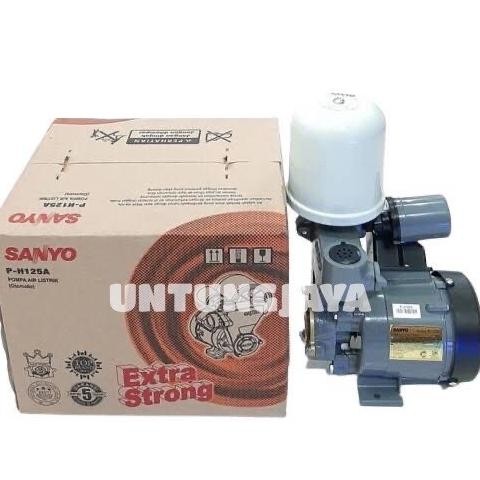 POMPA AIR OTOMATIS SANYO PH 125 A / POMPA AIR SUMUR DANGKAL SANYO OTOMATIS 125 WATT / SANYO PH125A